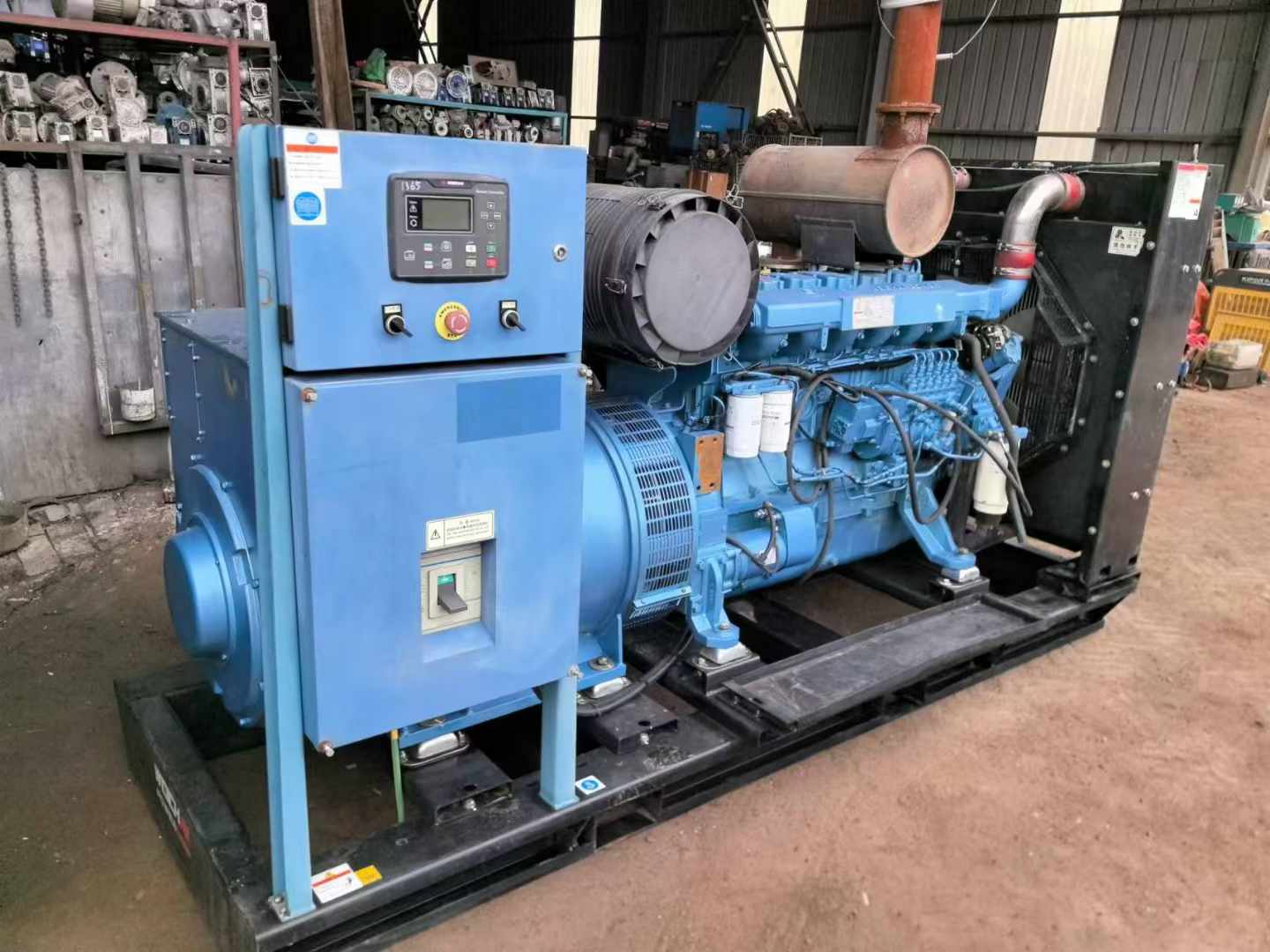 陇县500kW 柴油发电机组可带动设备功率的计算公式是什么？